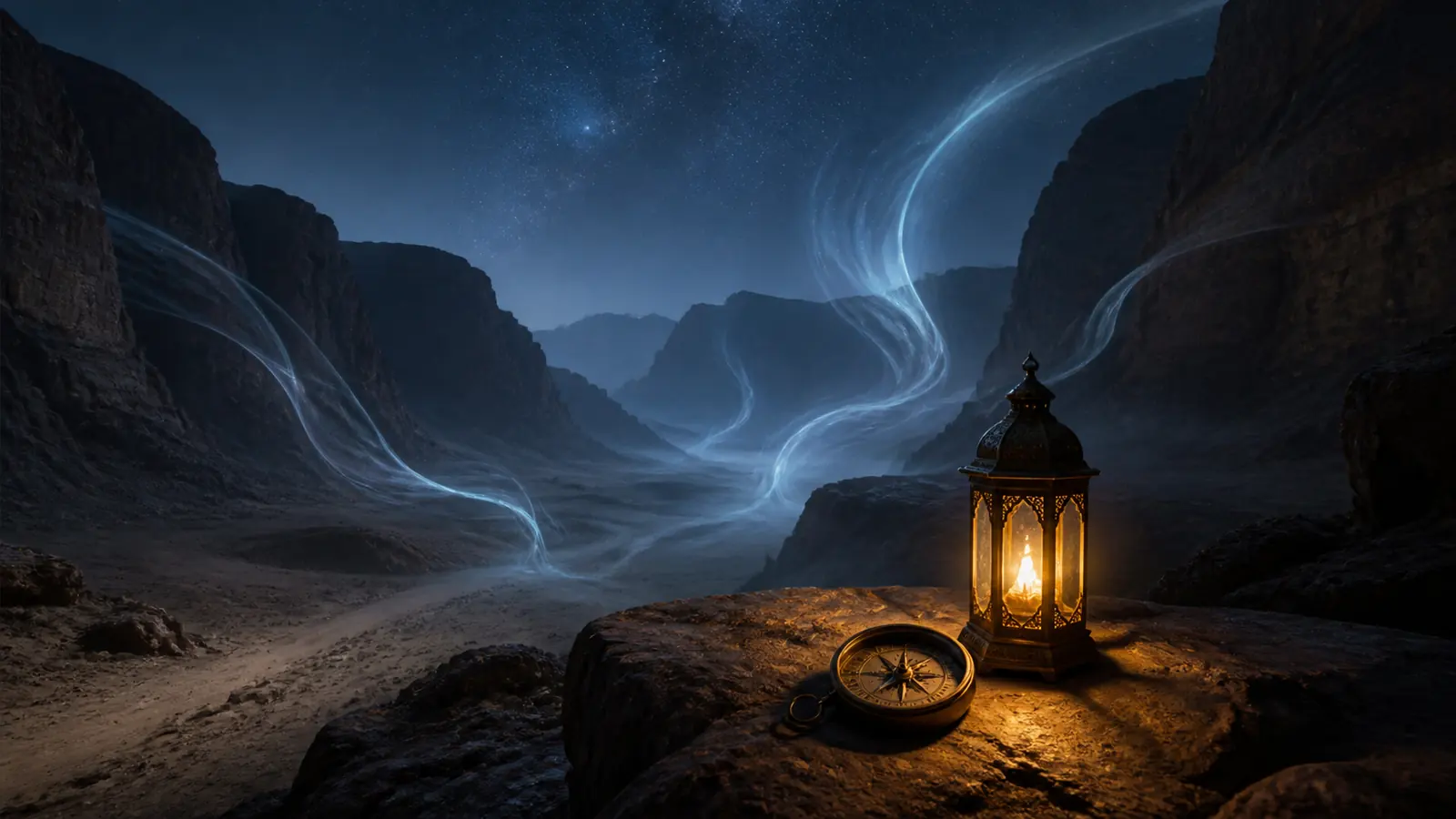 A symbolic image for the article: “Valleys of the Jinn” in the Arabian Peninsula... Myths between truth and fiction