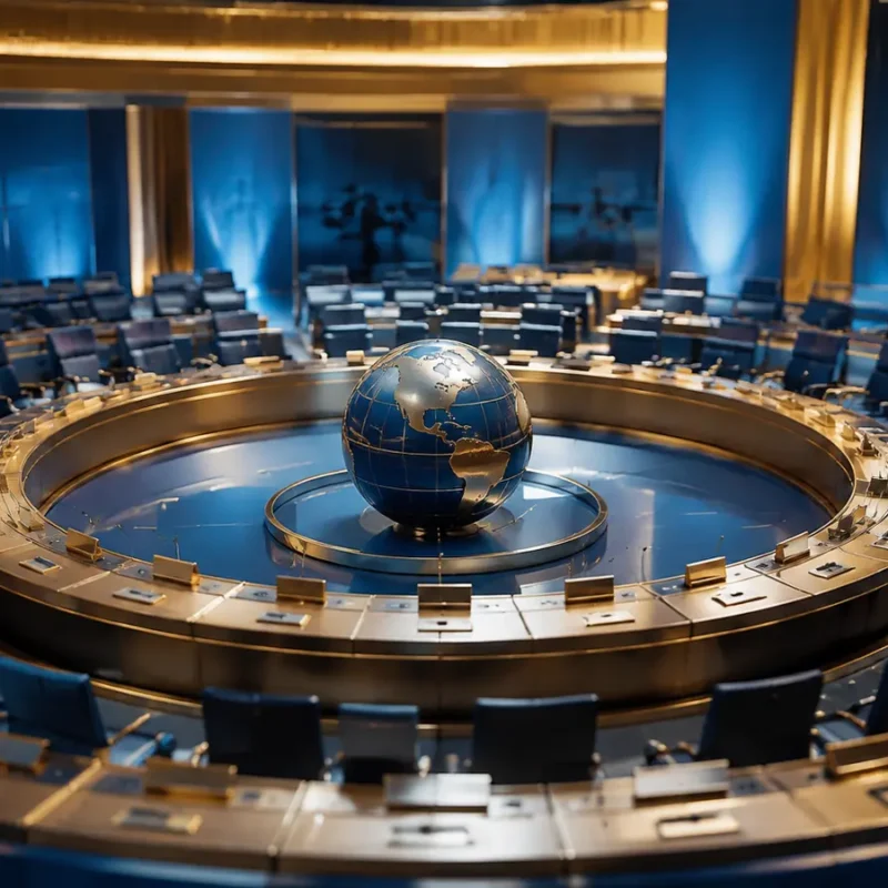 A symbolic image for an article: Vienna...a youth conference to simulate working at the United Nations