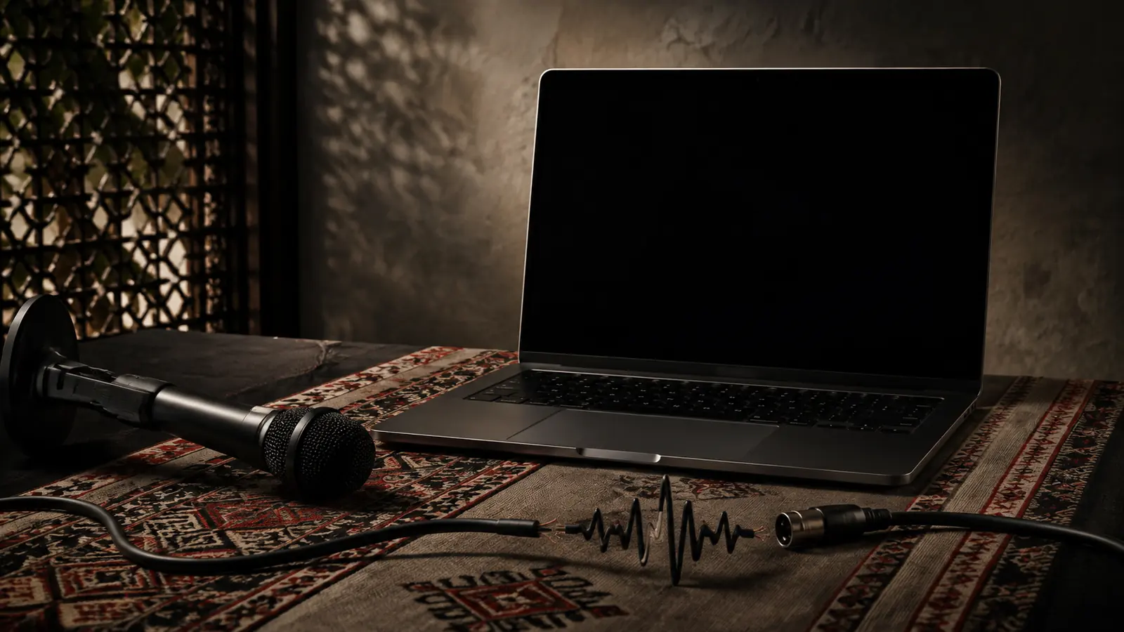 A symbolic image for an article: The “Zoom” application prevents the broadcast of a conference against normalization with the participation of Palestinian activist Leila Khaled