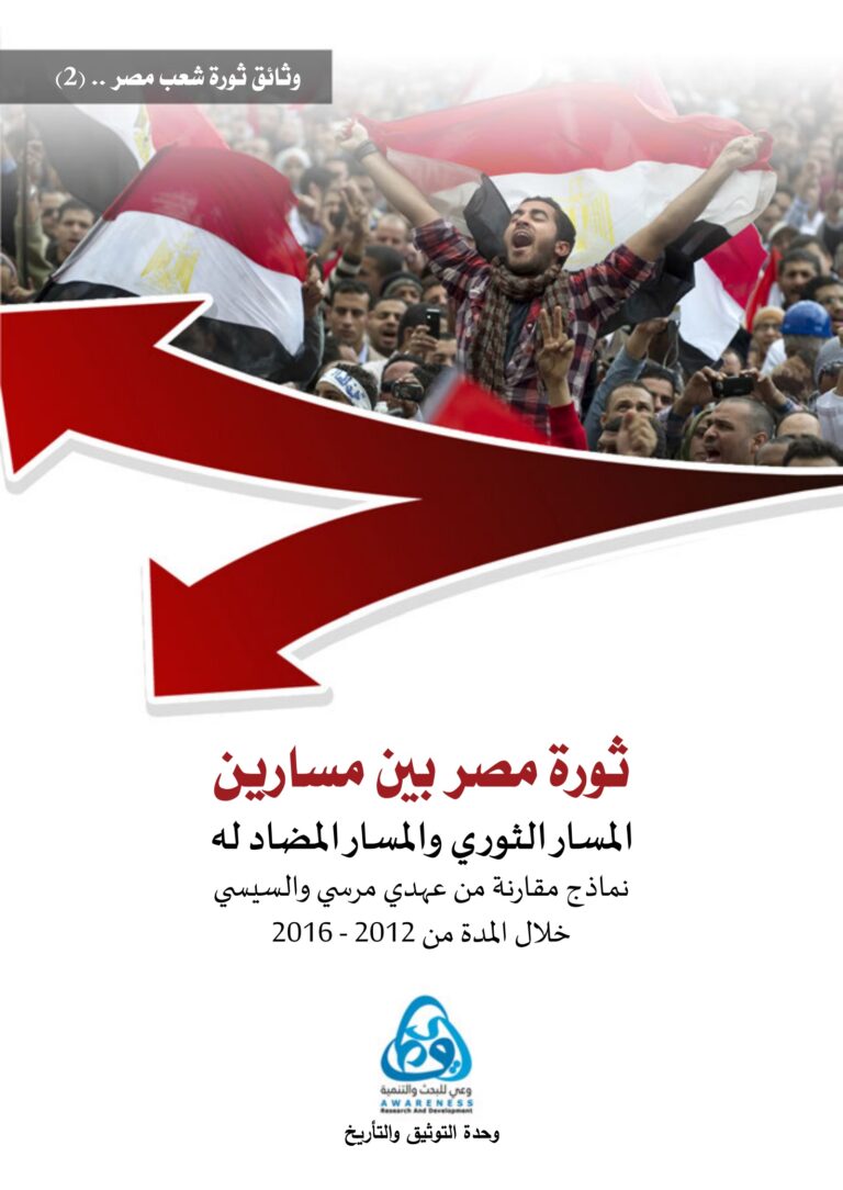 غلاف ثورة مصر بين مسارين