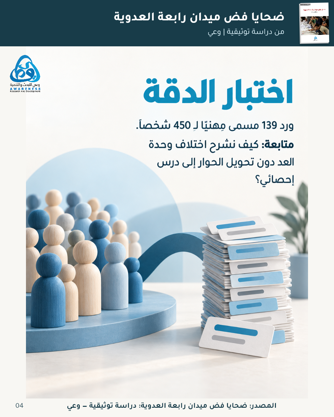 حوار المعرفة: كيف نحفظ حياة أصحاب الأسماء؟ — 4